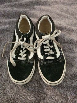 Boys vans shoes size 1