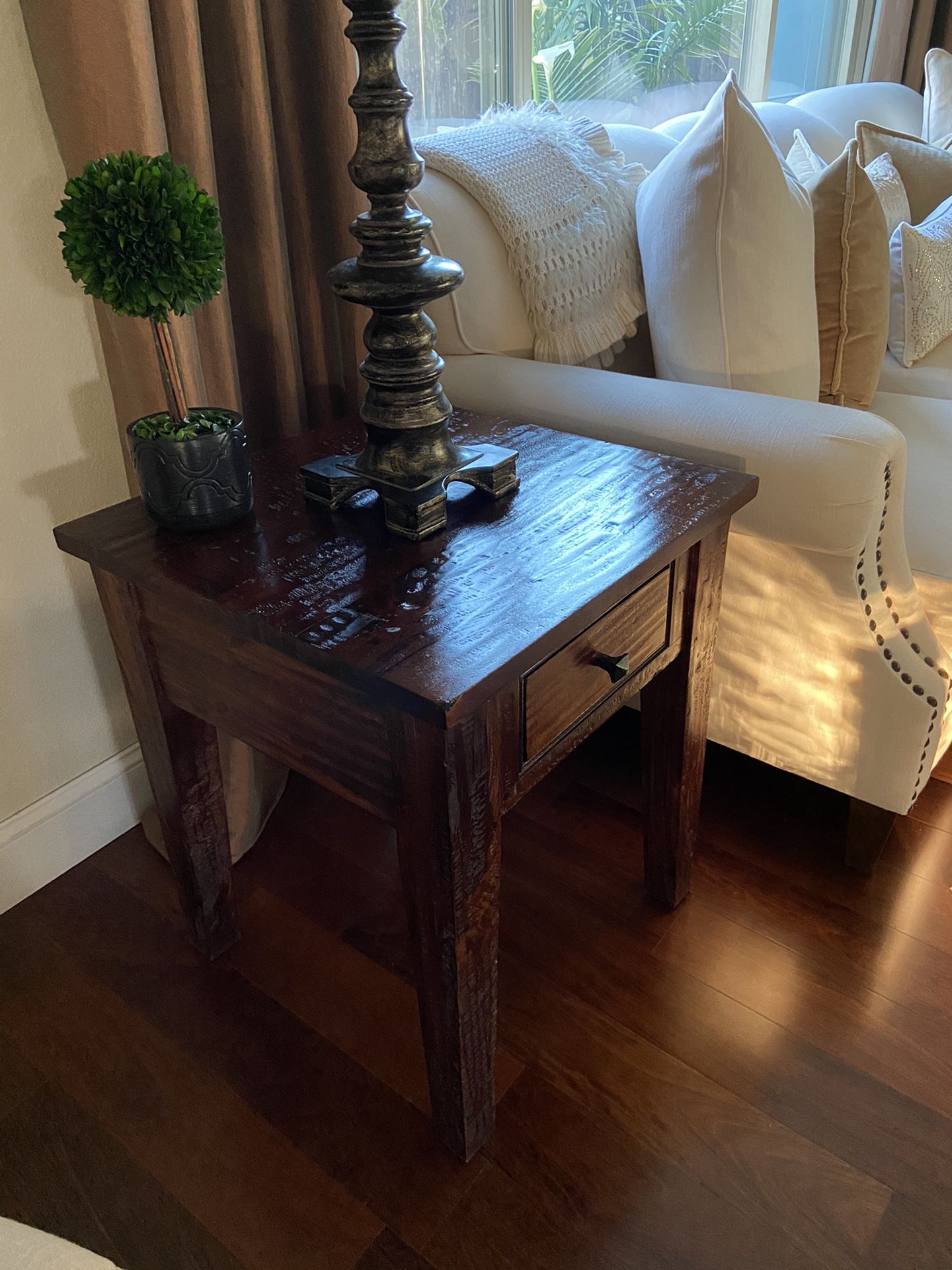 Pottery Barn end tables