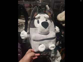 New Her Universe Bluey Muffin Plush Figural Mini Backpack
