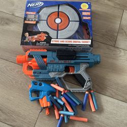 Nerf Guns and Targets