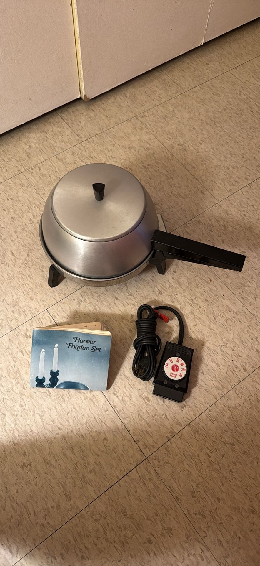 Hoover Fondue Pot (8607) (Vintage)