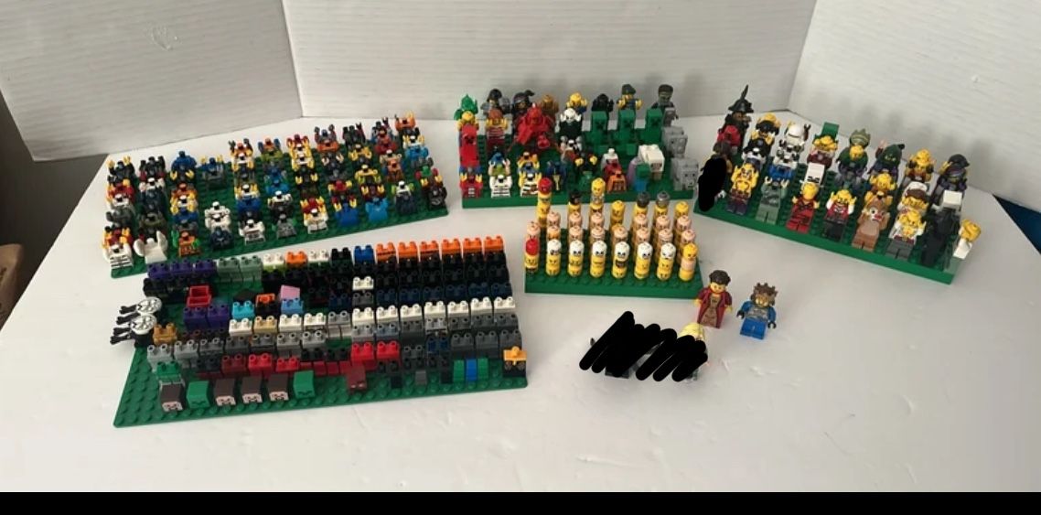 Huge Lego Mini Figure Lot