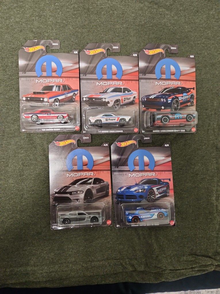 2021 Hot Wheels Mopar Collection