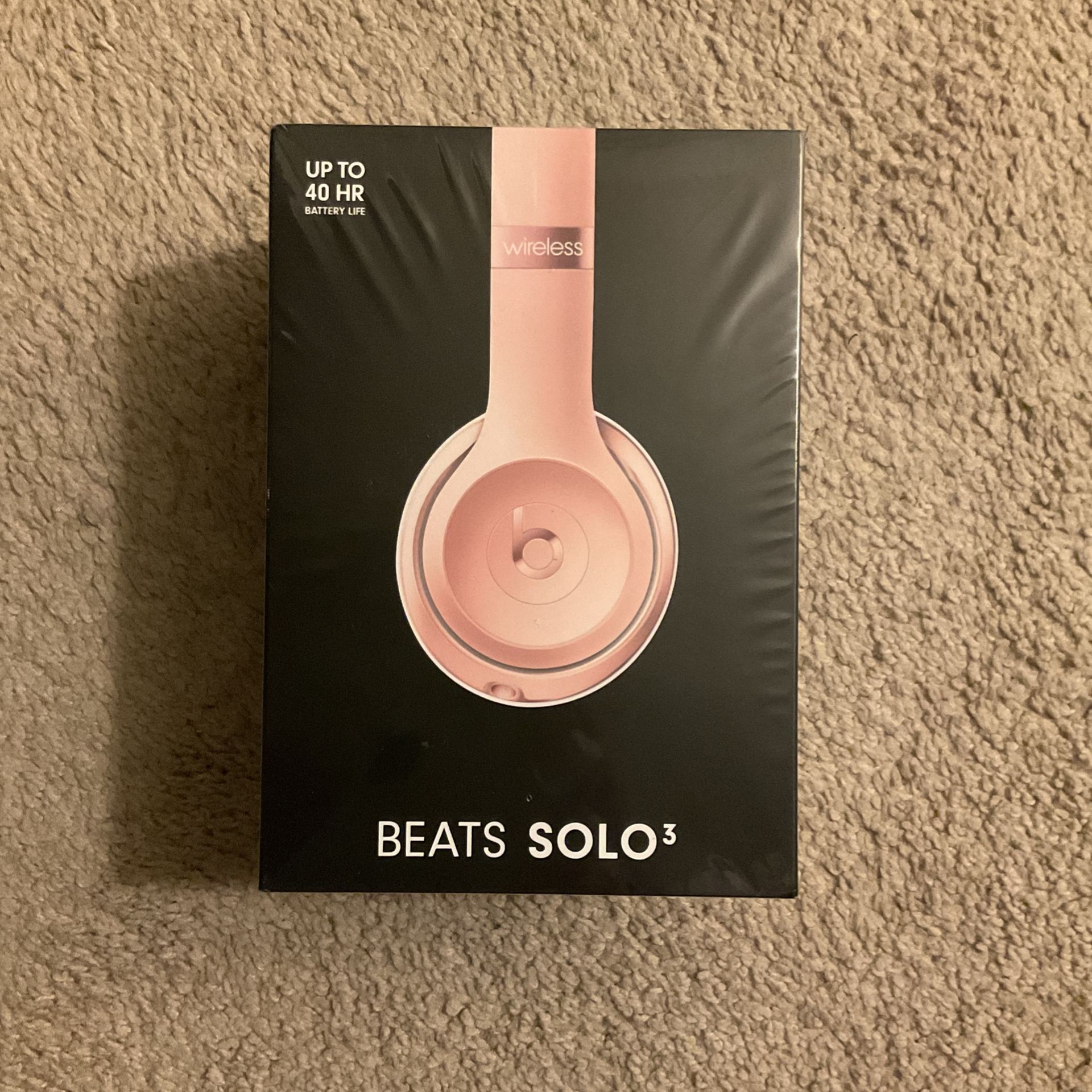 Rose Gold Beats Solo3