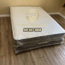 Full Size Mattress Set – Medium Comfort – Available Today 🚚