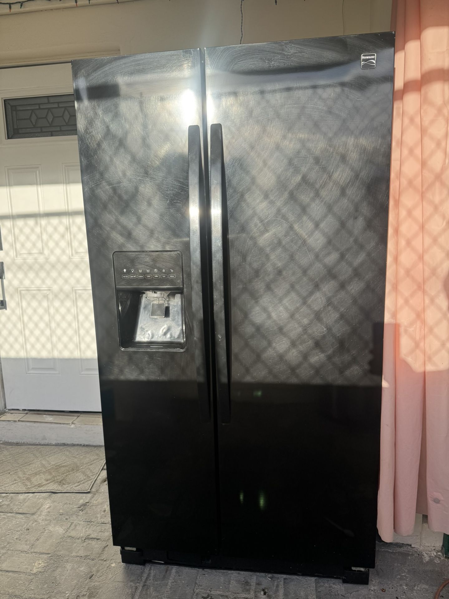 Black Kenmore Fridge