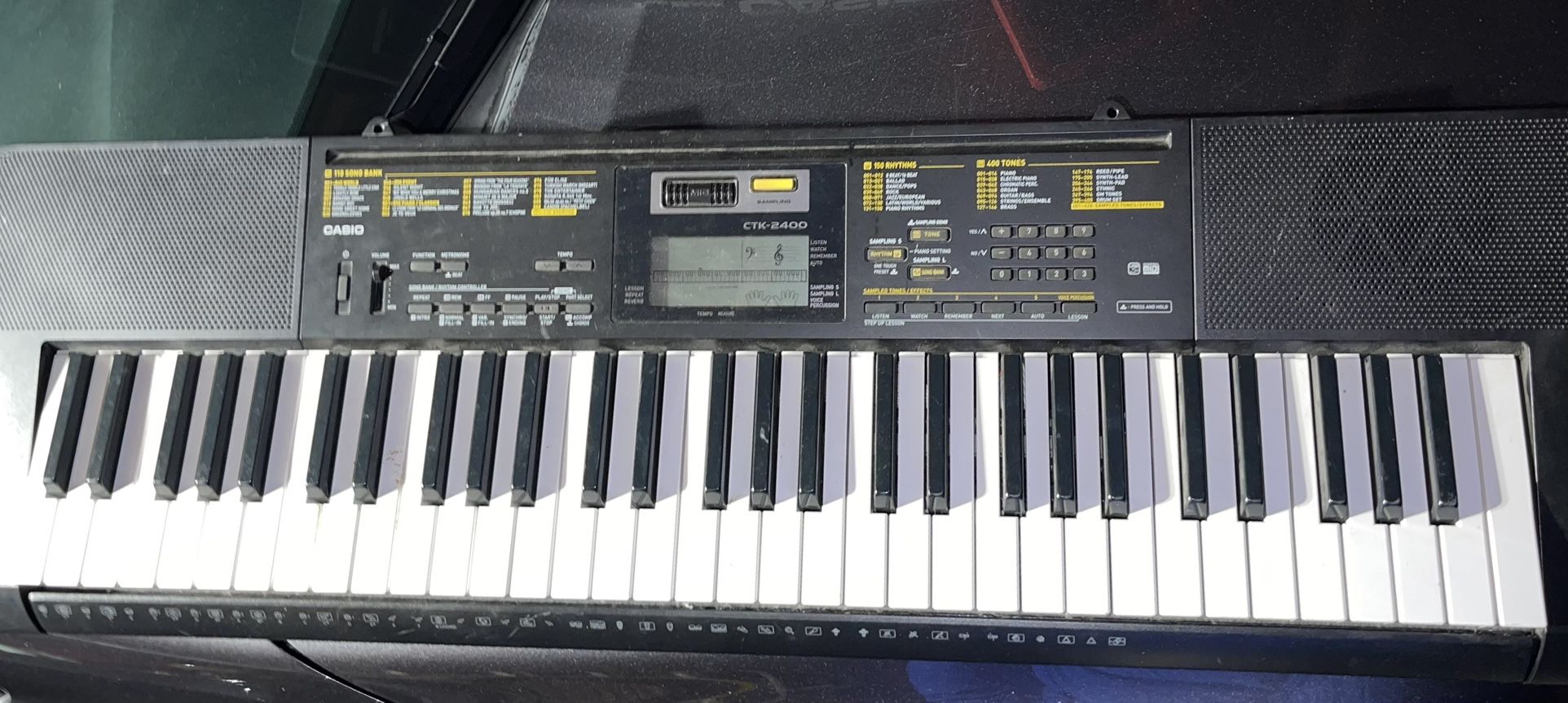 Casio Digital 61-Key Keyboard CTK-2400