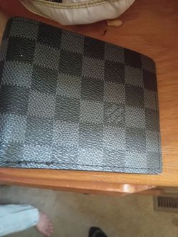 LouiSvittonDamier Graphite Bifold Wallet