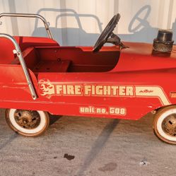Vintage AMF Fire Fighter Pedal Car- 1960s
