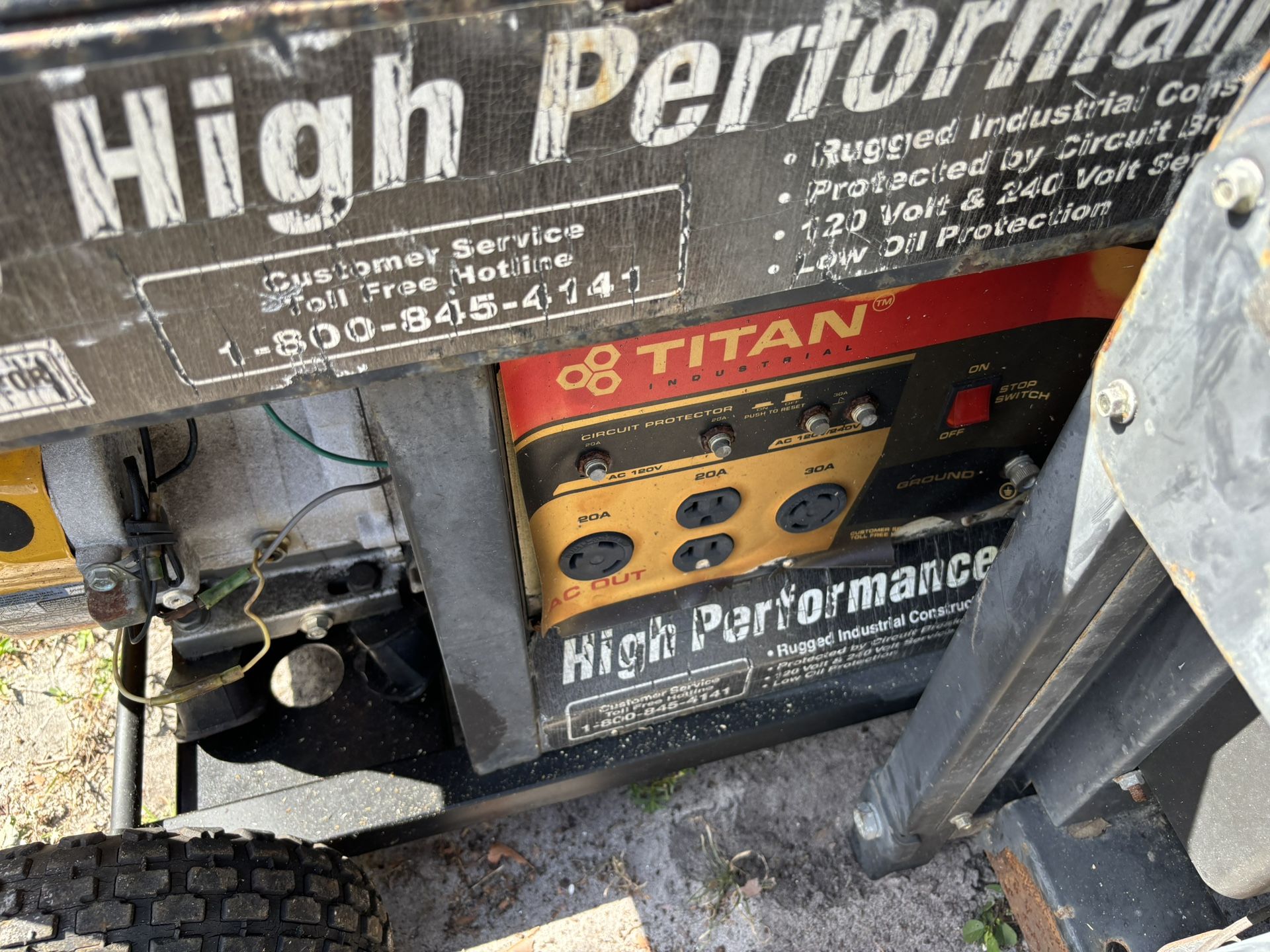 2 8000 Watt Generators