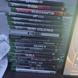 Xbox Series X Games And Xbox One 