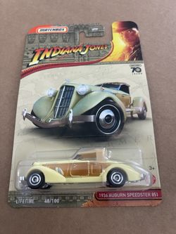 Matchbox Indiana Jones 1936 Auburn Speedster 851
