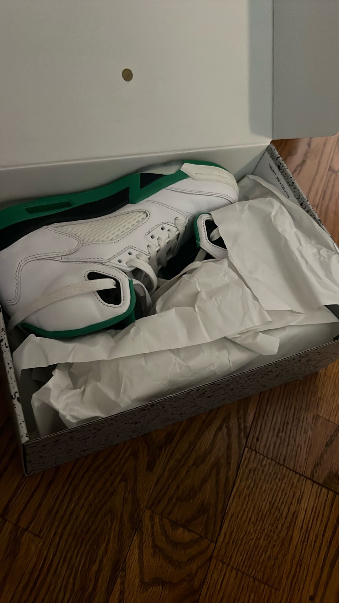 Green Retro Jordans