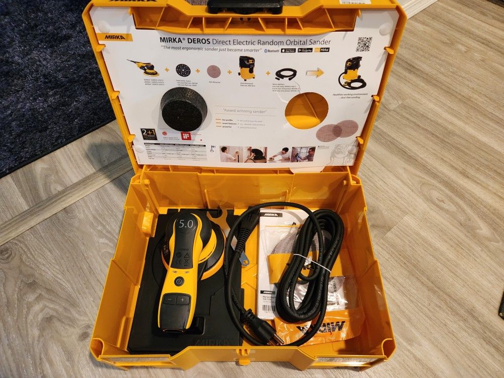 Mirka Deros 550X CV Random Orbit Sander