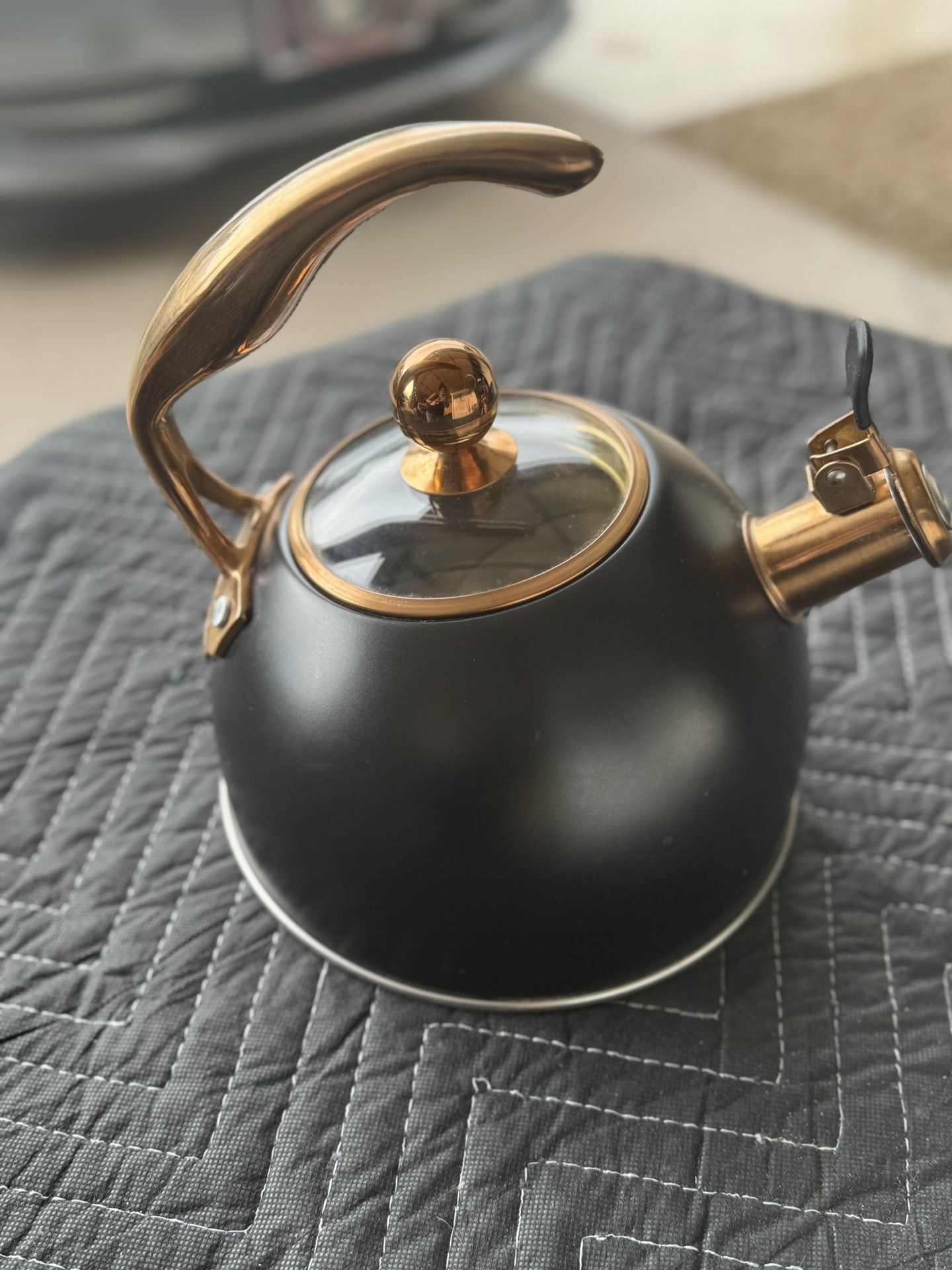Viking Stainless Steel Whistling Tea Kettle