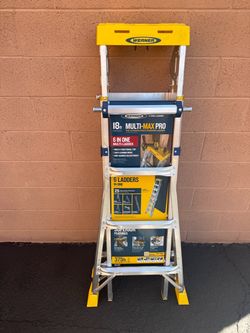 Werner 18ft Multi-Max Pro 6-in-1 Ladder