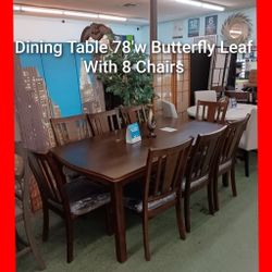 😍 Dining Table With 8 Chairs 
