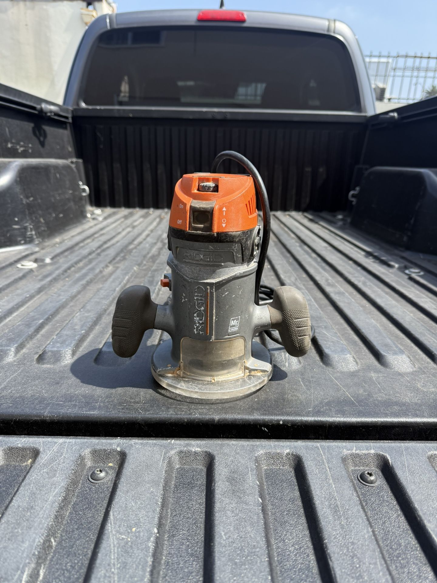RIDGID Corded Electric Fixed Base Router