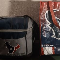 HOUSTON TEXANS Cooler Free Tote