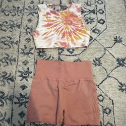 Tie-dye Workout Set 