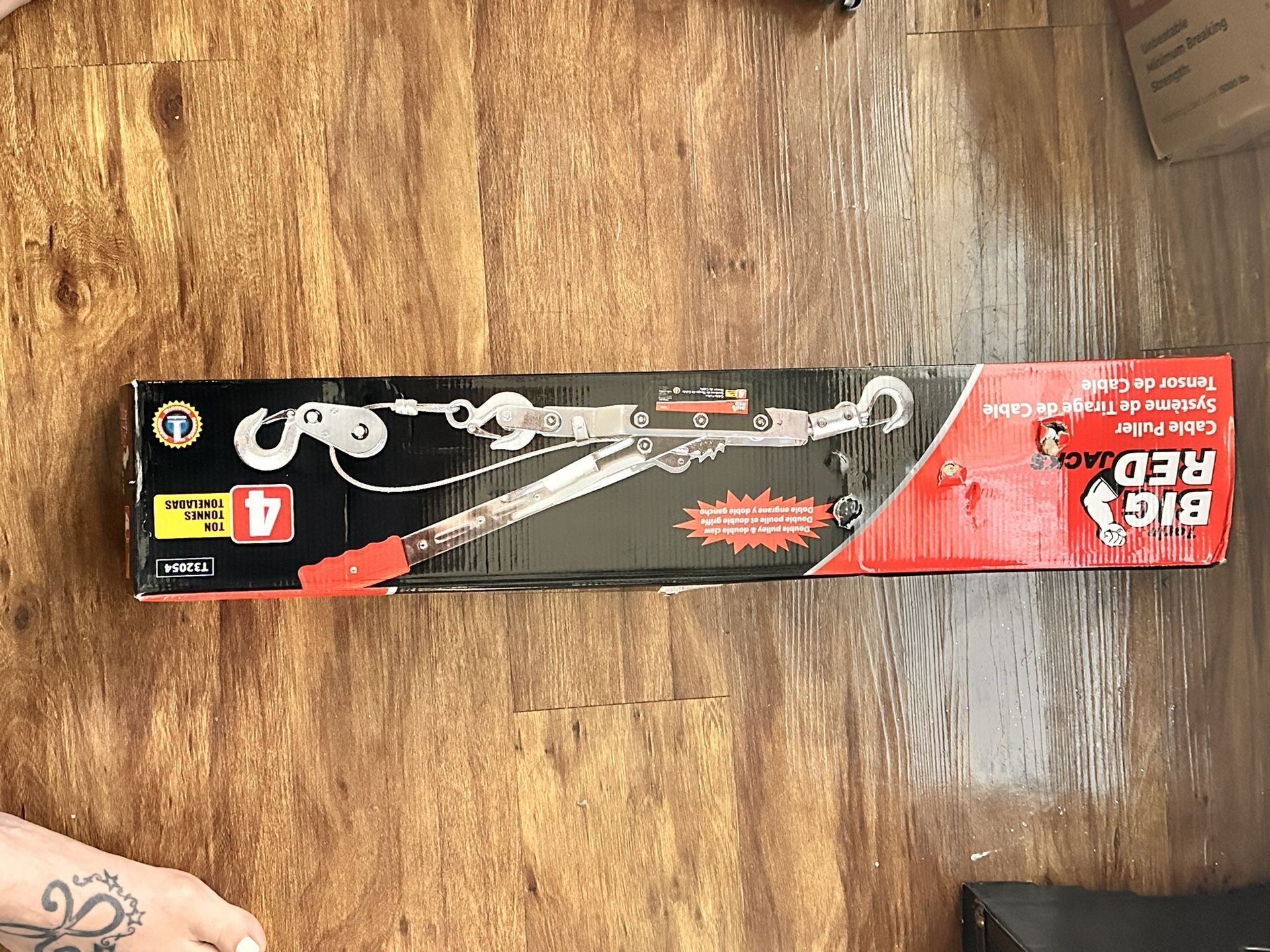 BIG RED T32054 Torin Come Along Winch 4 Ton