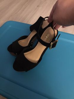 Black heels