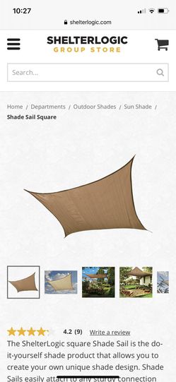 16' Square Sun Shade.