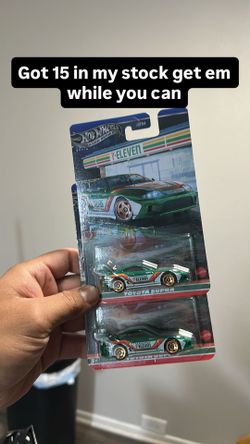 711 Hot Wheels Supra Silver Series