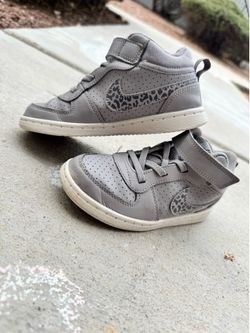 Toddlers Nike leopard pattern