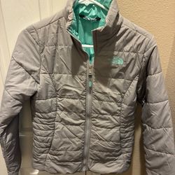 Girls North Face Jacket Size 14/16