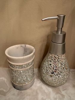 Bathroom Soap Dispenser Set