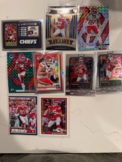 Kansas City Chiefs NFL Trading Card Lot (9 Cards)