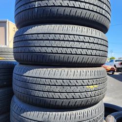 235/55r20 Bridgestone Tires Con 80% De Vida Las 4 