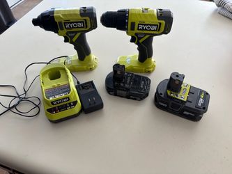 Ryobi drill set
