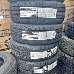 215/60/16 FIRESTONE NEW TIRES ALL 4 INSTALLED AND BALANCED INCLUDED ⚠️✅⚫️