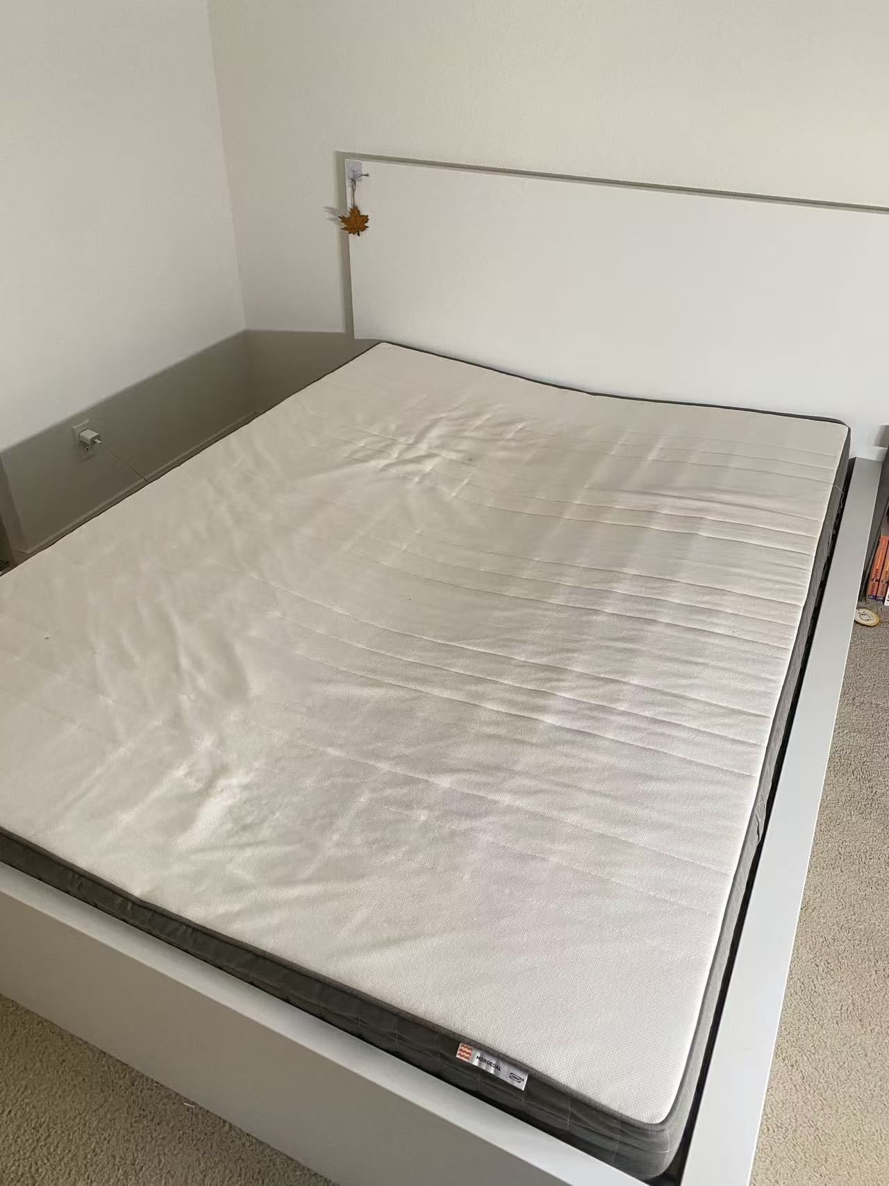 IKEA King Size Bed with Storage Drawers – Great Condition!