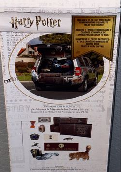 New Harry Potter Halloween Decorate Your Trunk Decorating Kit