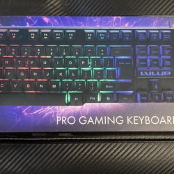 Pro Gaming Keyboard with LED Keys Brand New 