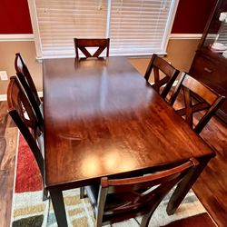 Dining Set 7 Pieces 