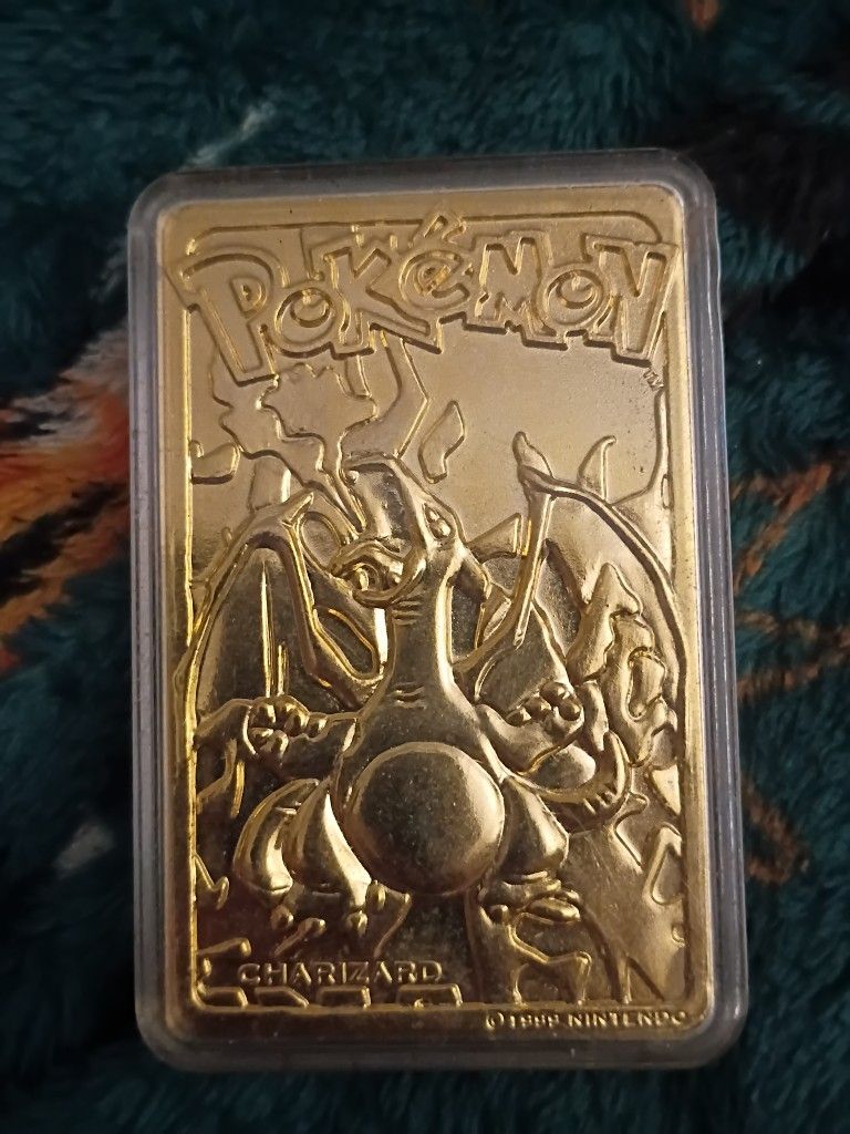 1999 Gold Plated Charizard