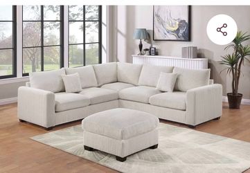 Brand New L-Shape Sectionals