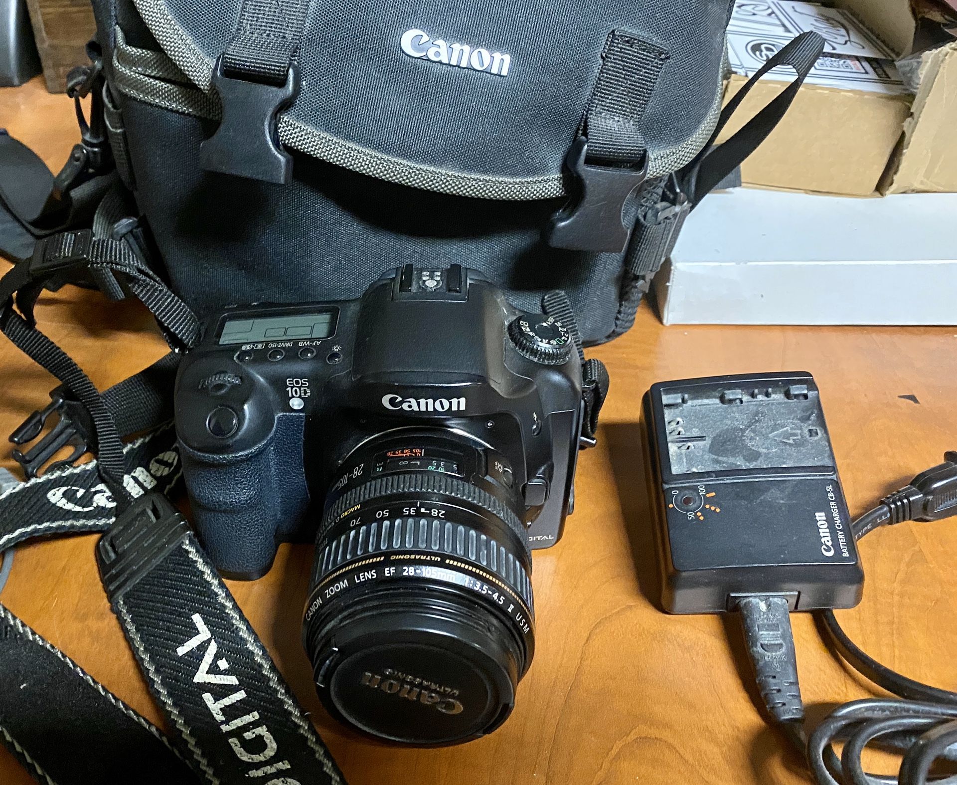 Canon 10D DSLR Kit w/ 28-105mm Lens