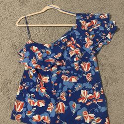 Womens Floral Blouse