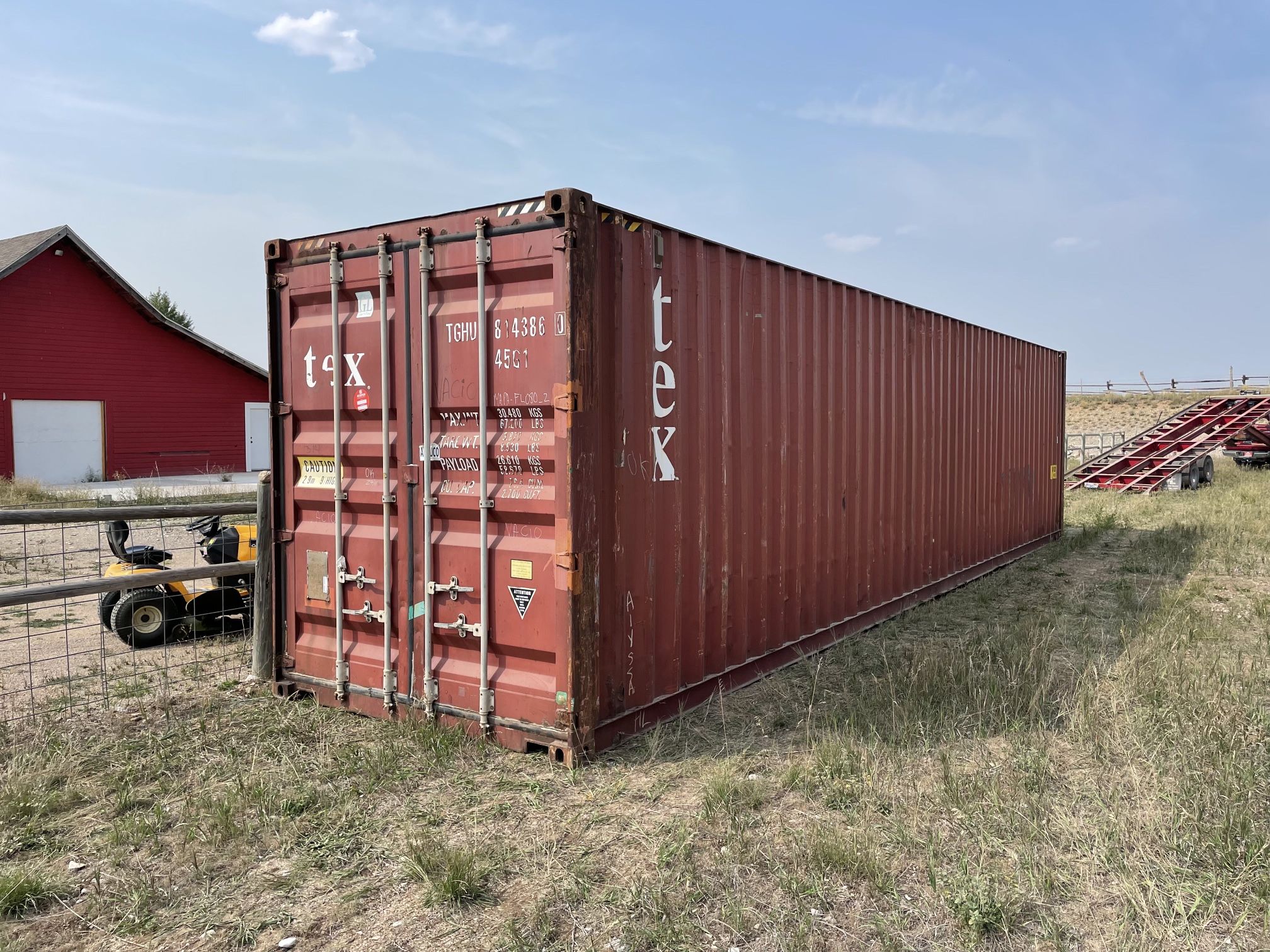 Shipping containers!