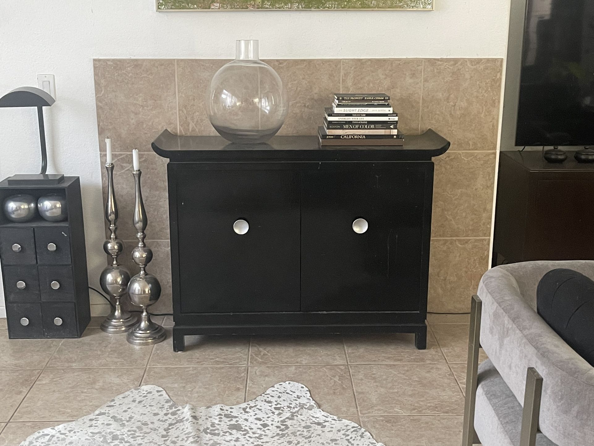 James Mont Design Pagoda Cabinet Mid-Century