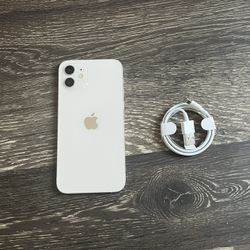 iPhone 12 White UNLOCKED FOR ANY CARRIER!