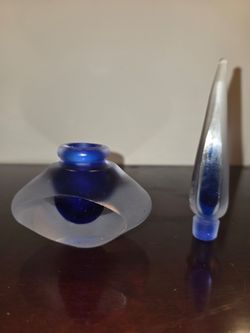 Perfumeros de cristal antiguo