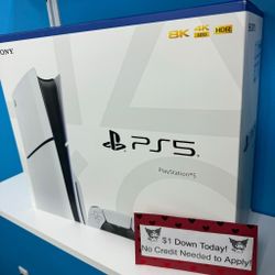 Sony Playstation 5 Slim Digital Gaming Console - Pay $1 To Take It Home Today and pay the rest later.