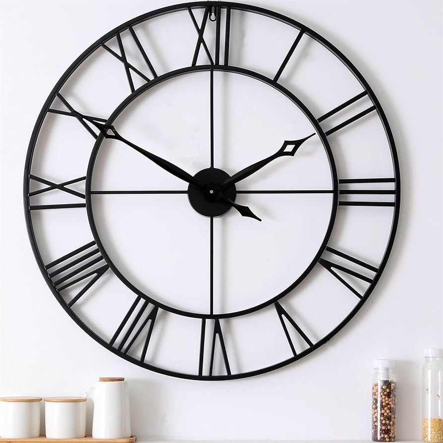 30 Inch Large Wall Clock Modern