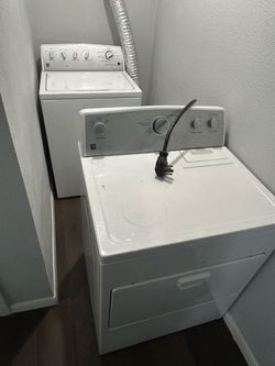 Washer and dryer set